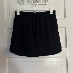 RBX Basic Black Drawstring Skirt